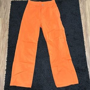 Orange Jeans from Shein